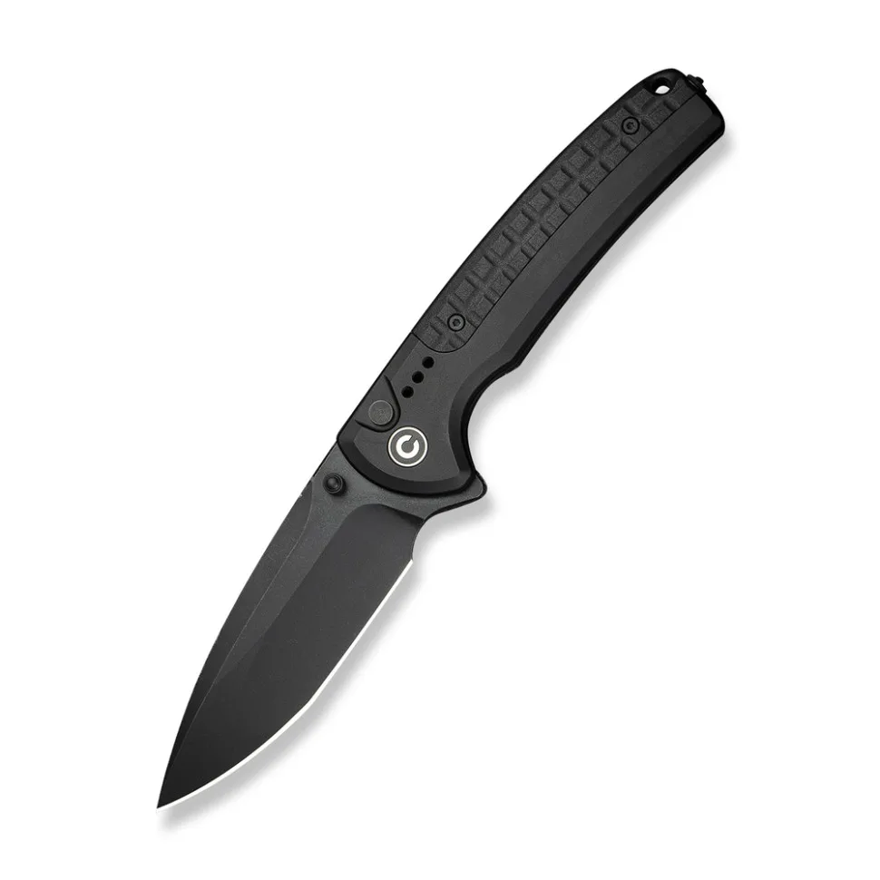 Складаний ніж Civivi Nitro-V 9,4 см чорний алюміній FRN