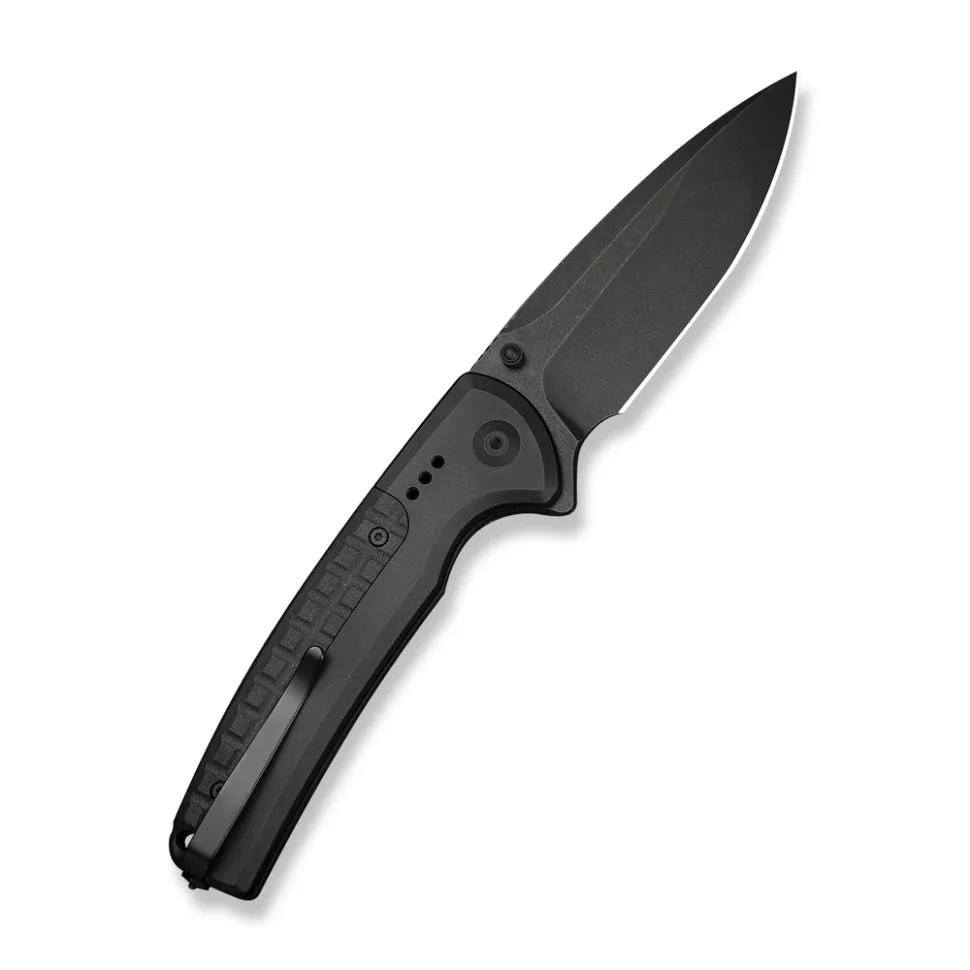 Складаний ніж Civivi Nitro-V 9,4 см чорний алюміній FRN