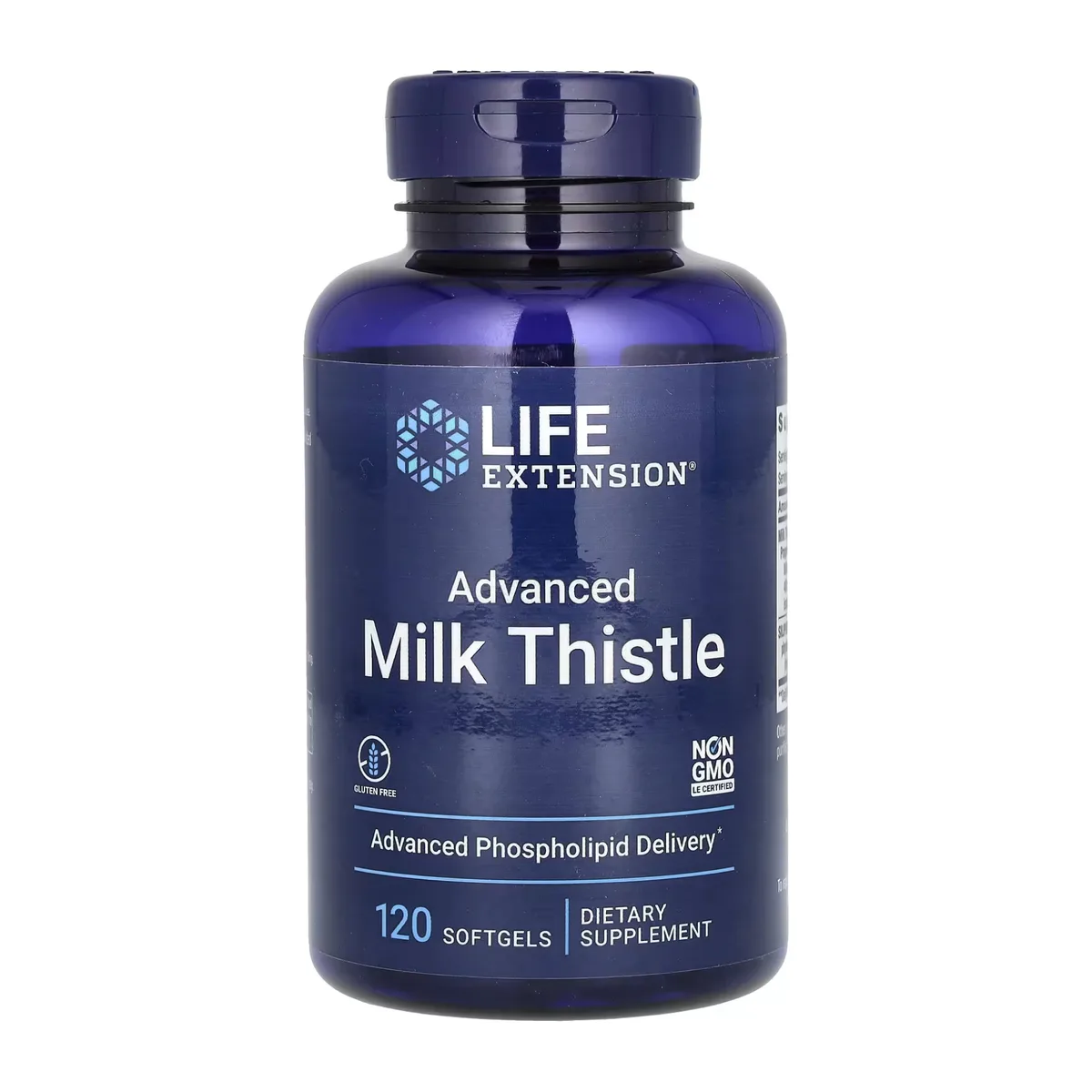 Advanced Milk Thistle Life Extension расторопша 120 капсул без ГМО на українську мову буде:

Advanced Milk Thistle Life Extension расторопша 120 капсул без ГМО