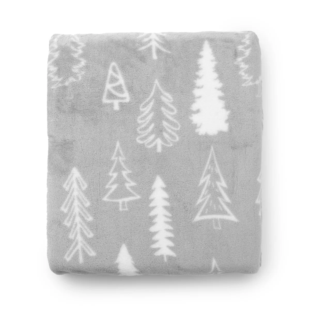 Плед ARDESTO Flannel 160х200см поліестер ялинки для спальні вітальні дитячої пікніка