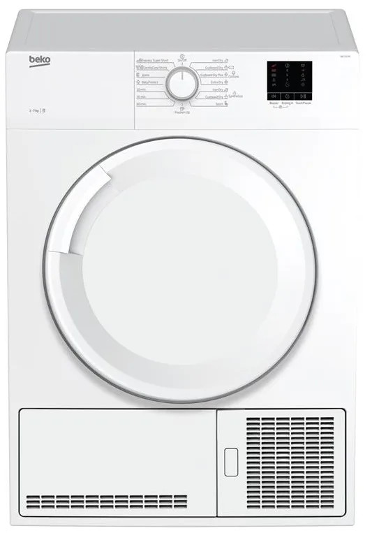 Сушильний апарат Beko конденсаційний, 7 кг, клас B, 54 см, білий