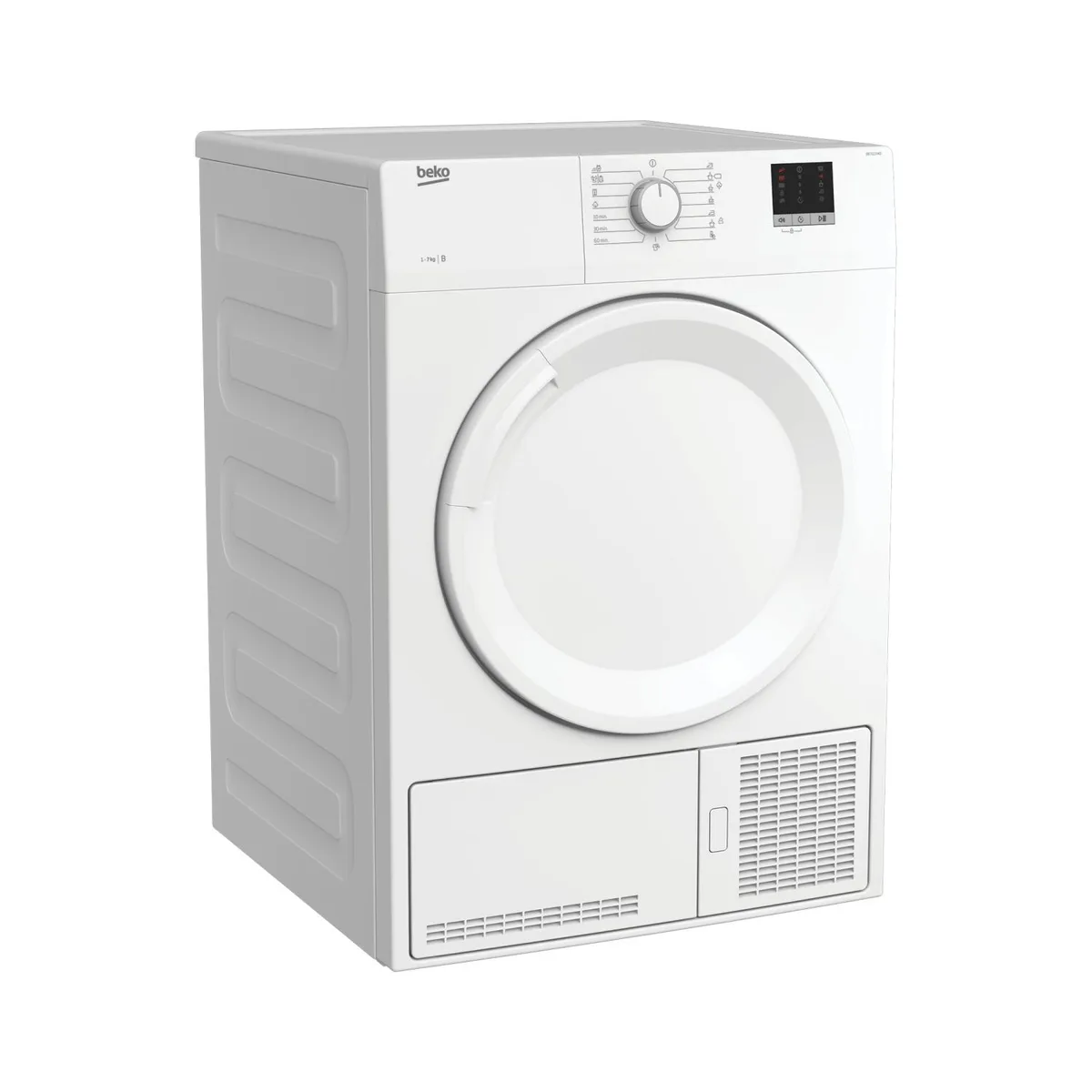 Сушильний апарат Beko конденсаційний, 7 кг, клас B, 54 см, білий