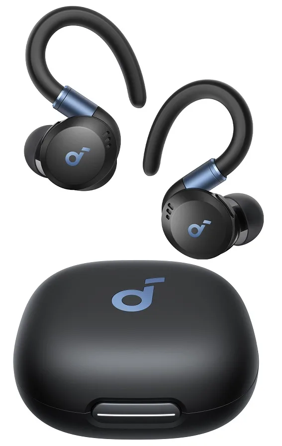 Навушники Anker SoundCore Вкладиші бездротові Чорні для спорту з вологозахистом IP68
