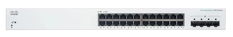 Комутатор Cisco 24 порти Gigabit Ethernet 4 порти SFP Smart