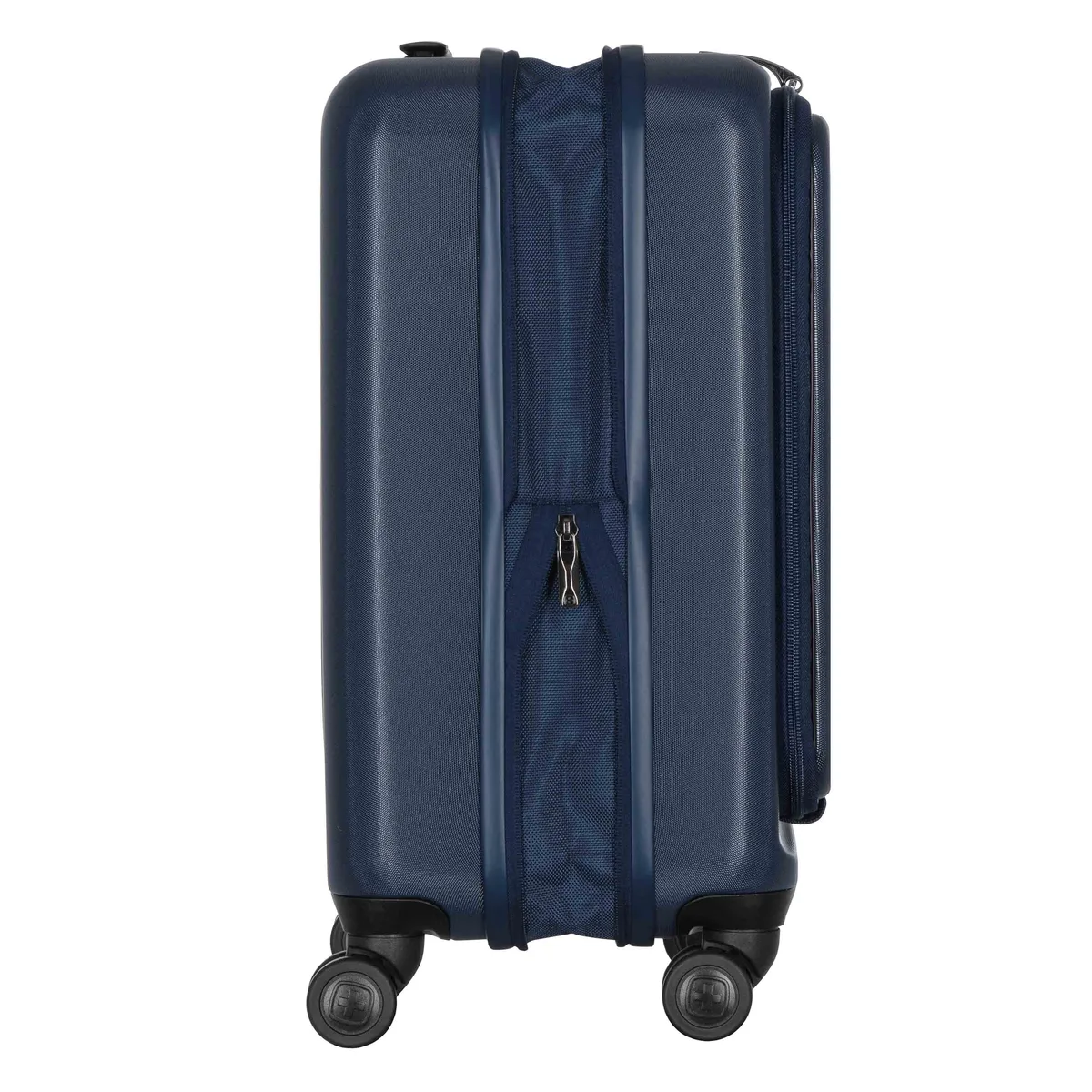 Валіза Wenger Skyon Hardside Carry-On, мала, з відсіком для н/б 16", полікарбонат, TSA, 4 колеса, розширення, USB, синій