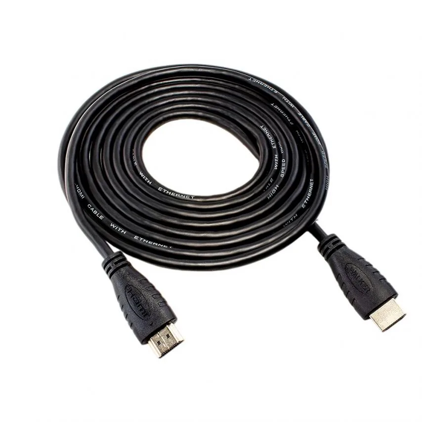 Кабель HDMI 2.0 WALKER PVC 5м чорний 4K 60Hz 3D ARC