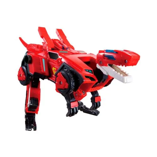 Игровой набор с фигуркой Dinoster Лучио динозавр трансформер для детей 5 лет с раптор-ботом