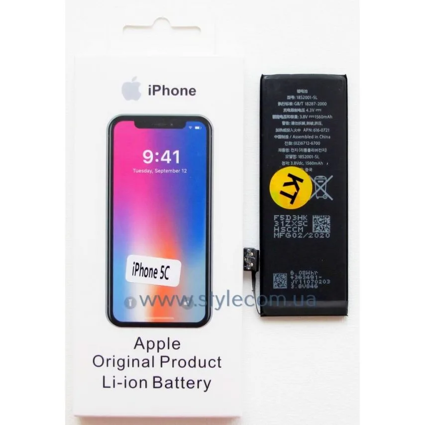 Акумулятор Apple 1560mAh 3,8V Original для iPhone 5c