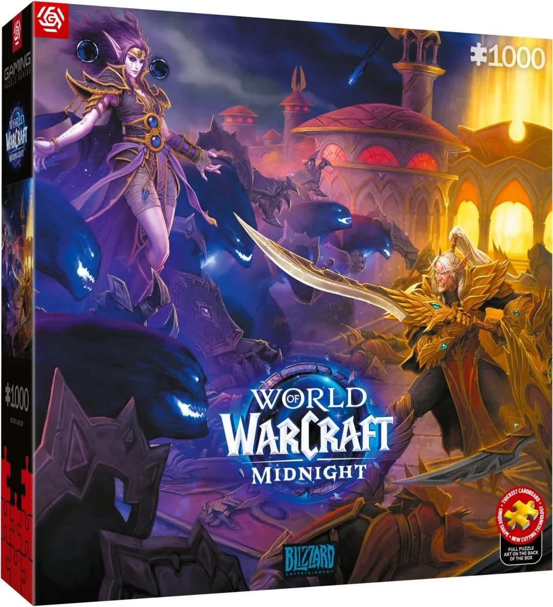 Пазл GoodLoot картон 1000 од Тематична ілюстрація World of Warcraft