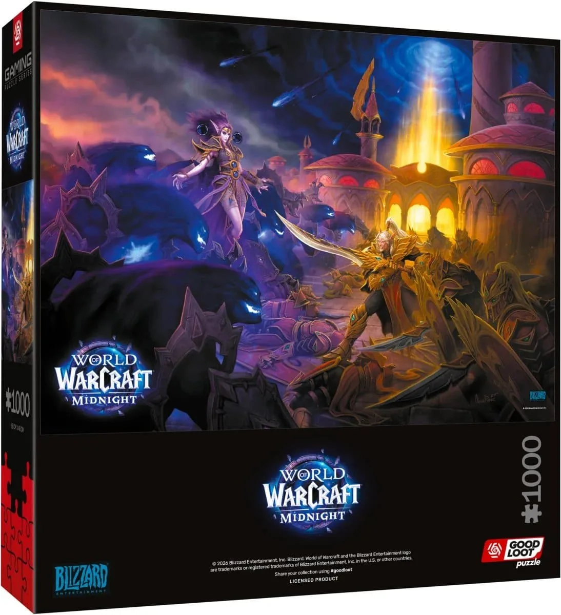 Пазл GoodLoot картон 1000 од Тематична ілюстрація World of Warcraft