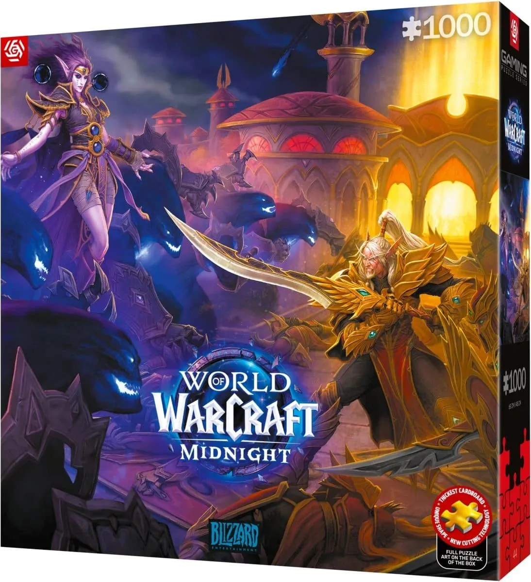 Пазл GoodLoot картон 1000 од Тематична ілюстрація World of Warcraft