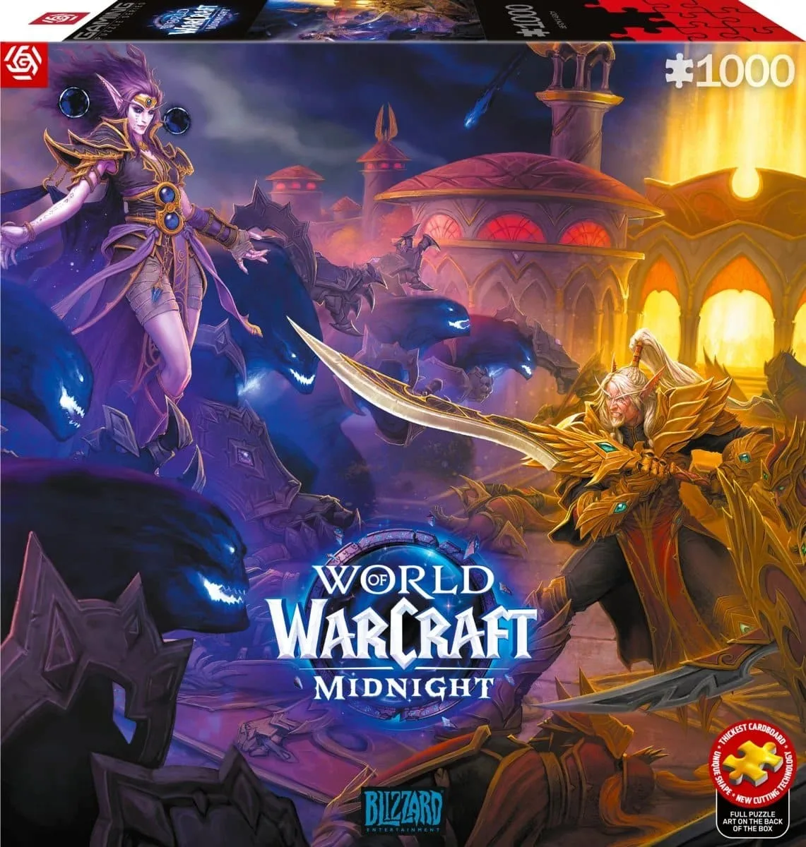 Пазл GoodLoot картон 1000 од Тематична ілюстрація World of Warcraft