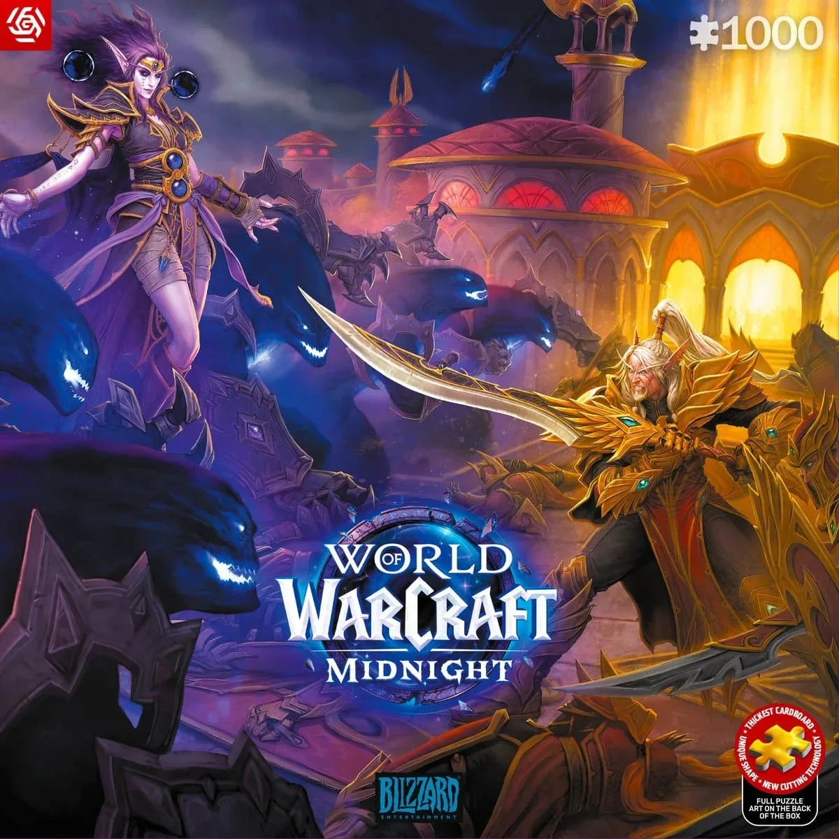 Пазл GoodLoot картон 1000 од Тематична ілюстрація World of Warcraft