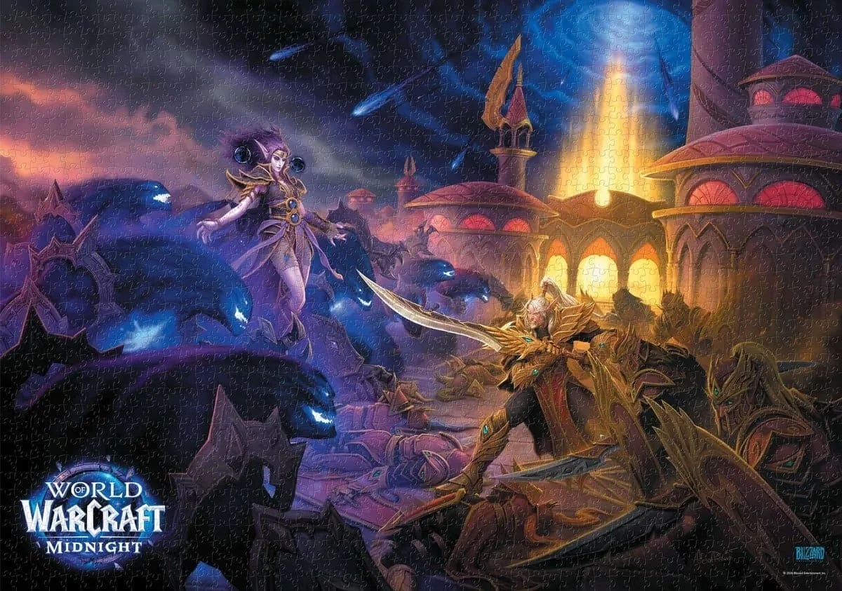 Пазл GoodLoot картон 1000 од Тематична ілюстрація World of Warcraft