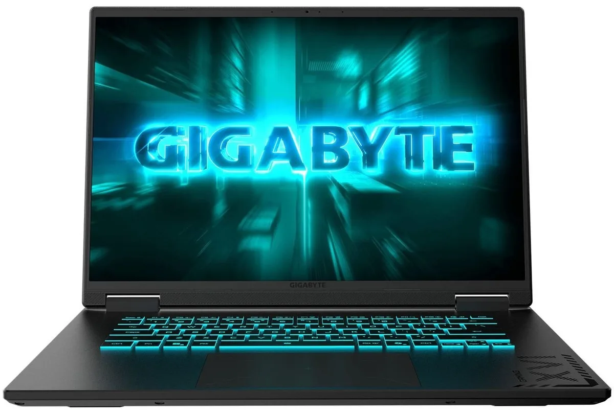 Ноутбук Gigabyte Gaming A16 16.0 FHD, Intel i7-13620H, 32GB, F1TB, NVD5070-8, DOS, чорний