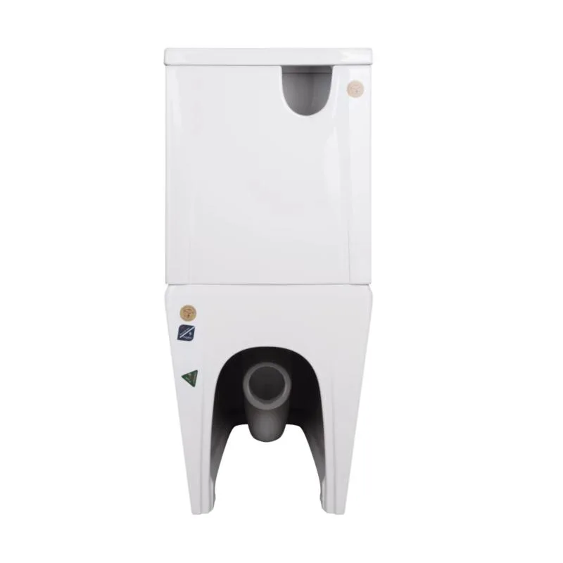 Унітаз-компакт безободковий Qtap Crow Eco 640x360x835 мм кераміка білий