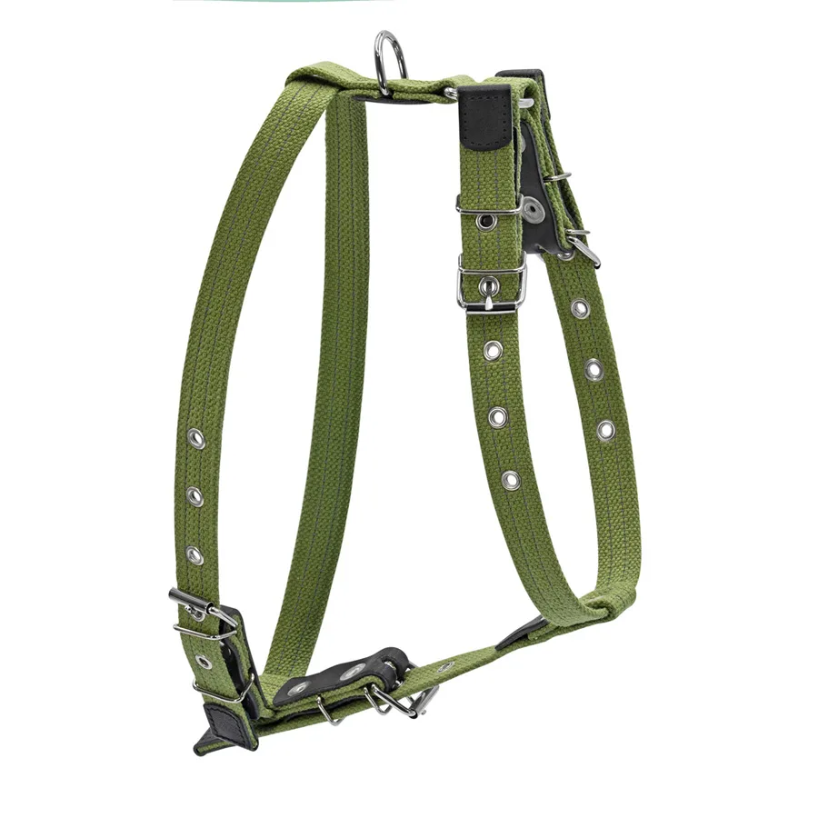 Шлея для собак S 20мм брезент 36-57см 55-65см CoLLaR