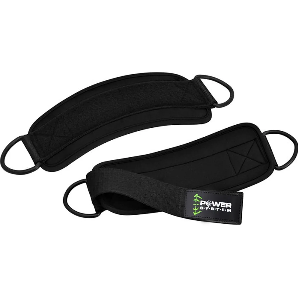 Манжети на щиколотку Active Point нейлон 26х10 см чорні