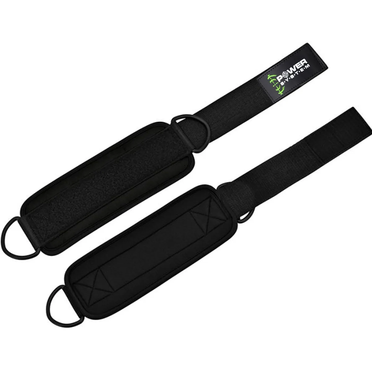 Манжети на щиколотку Active Point нейлон 26х10 см чорні