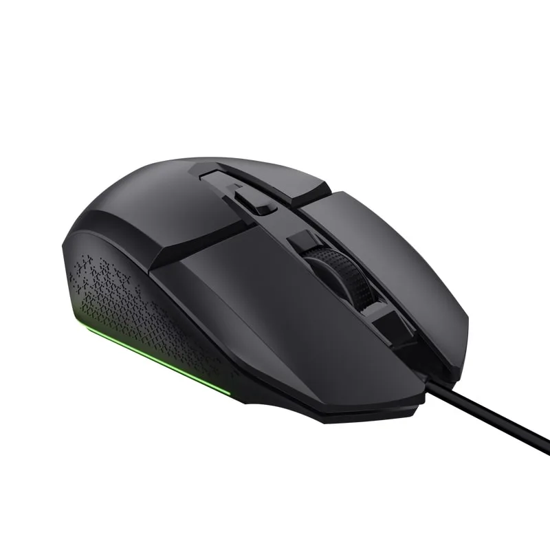 Миша Trust GXT 109 Felox, RGB, USB-A, чорний