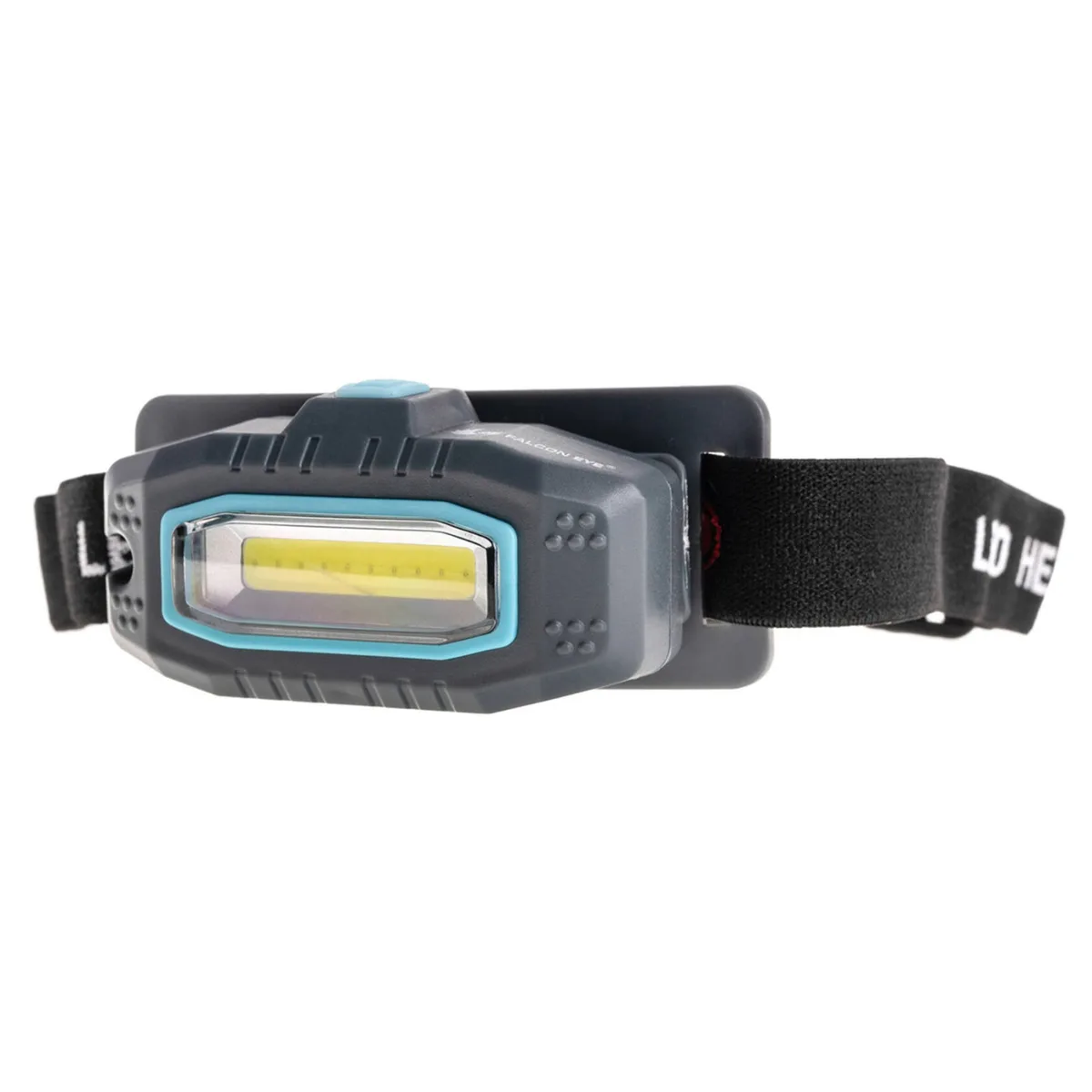 Налобний ліхтар Falcon Eye COB LED 70 Лм сірий 70х35х32 мм