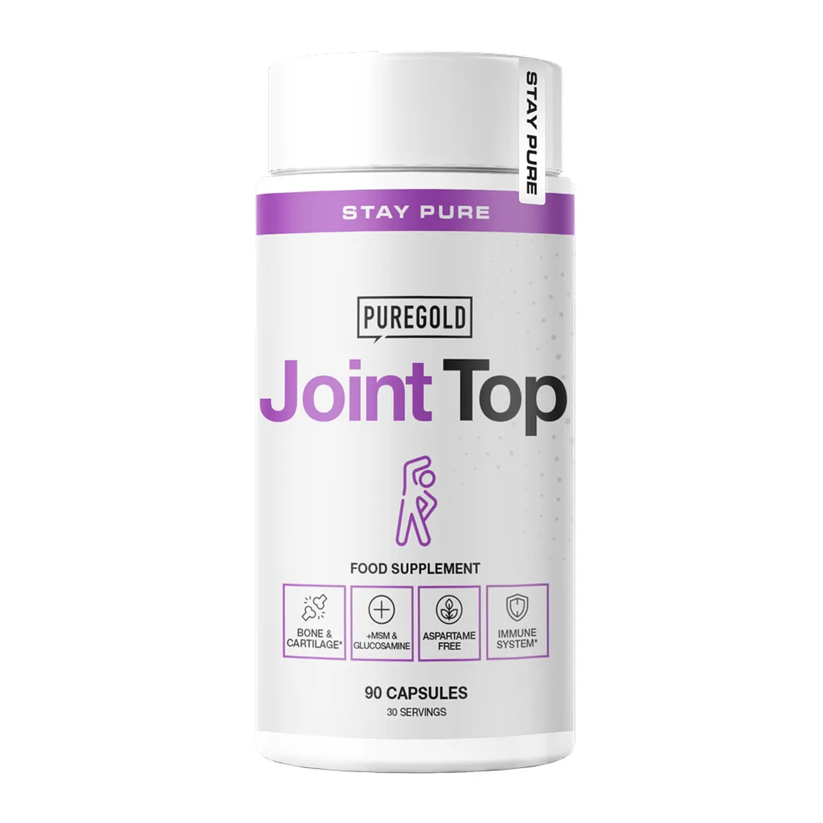 Добавка Joint Top с хондроитином глюкозамином МСМ и витамином С 90 капсул