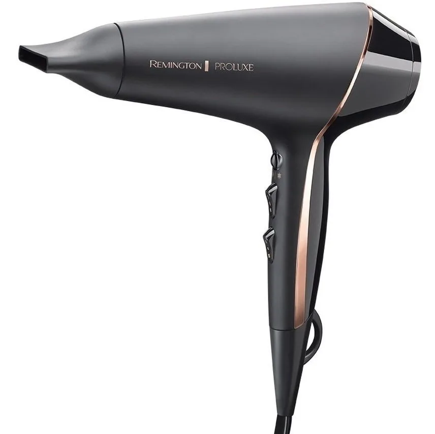 Фен Remington 2400 Вт чорний з дифузором і іонізацією