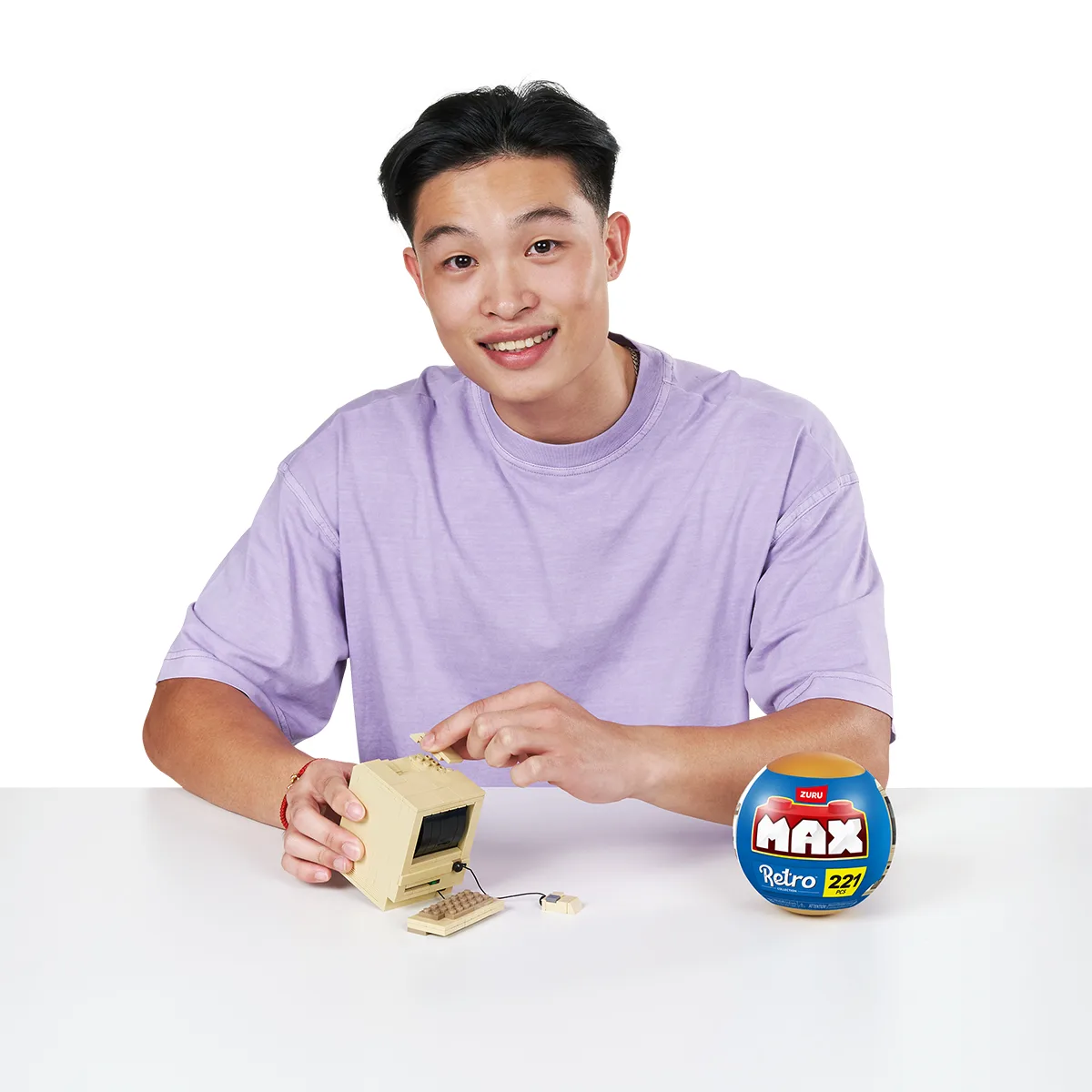 Конструктор Max полімерний 37,5х30х12,5 см Retro S1