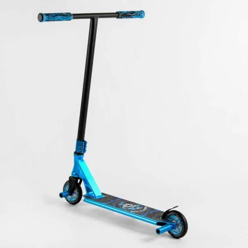 Самокат трюковий Best Scooter HIC-система з ПЕГІ алюмінієвий диск та дека для трюків та фристайлу колеса PU 110мм