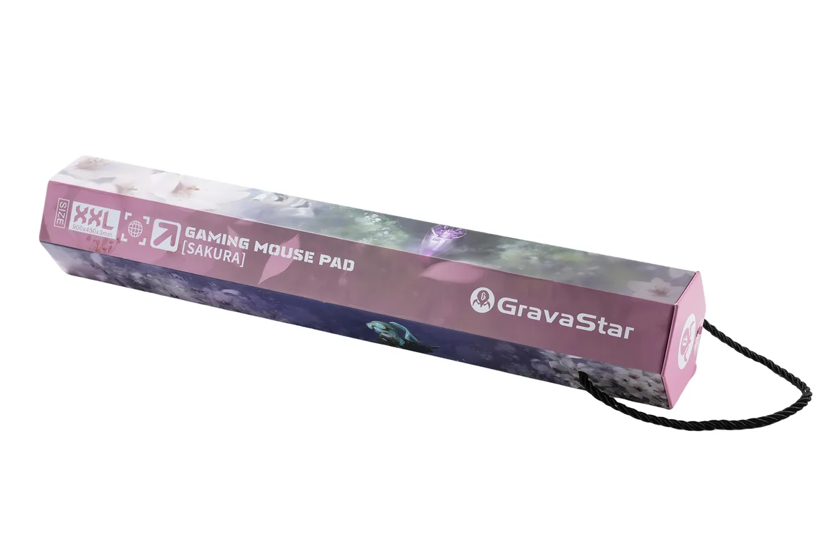 Ігрова поверхня GravaStar тканина 900х450 мм рожевий