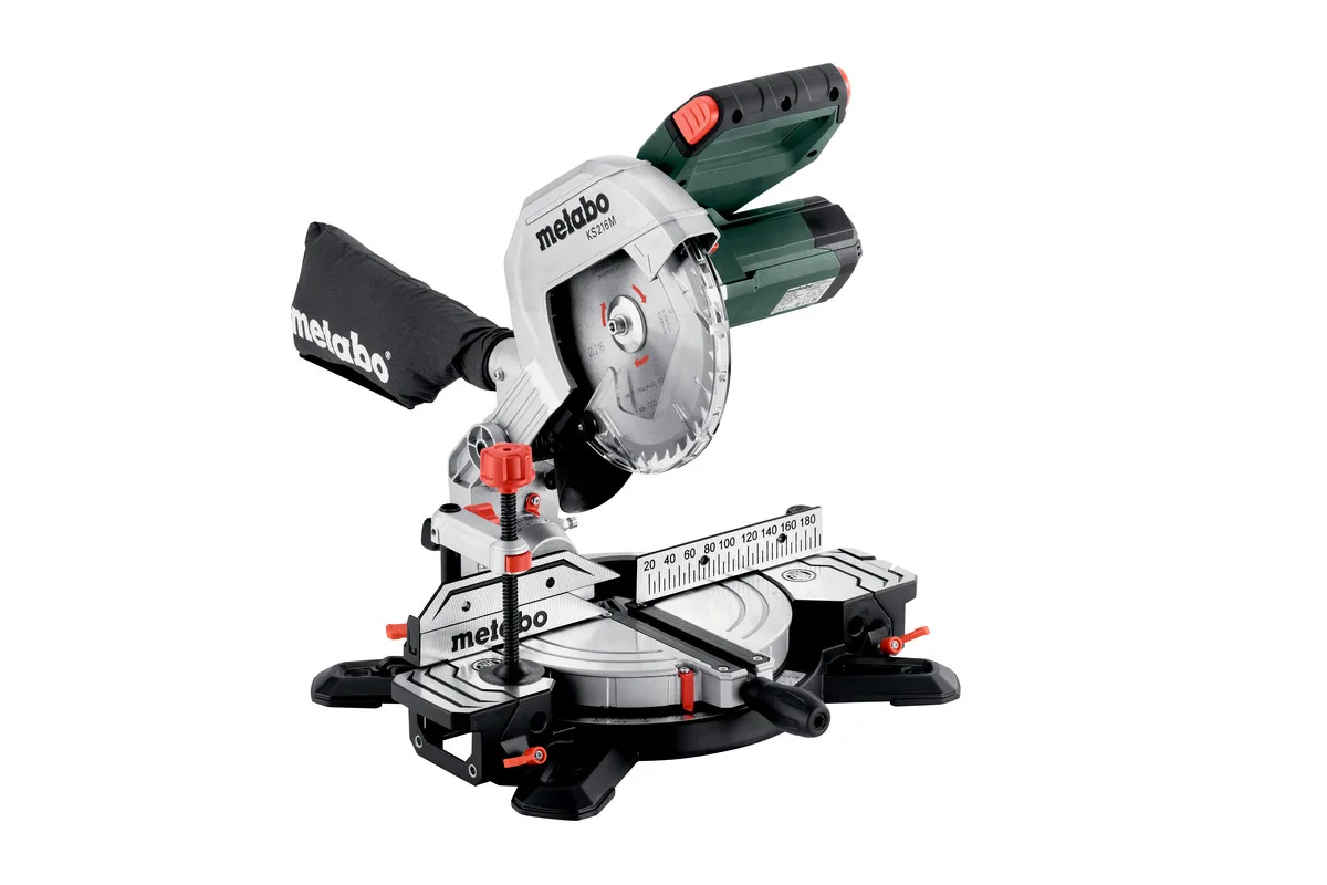 Пила торцювальна Metabo електрична 1100 Вт диск 216 мм 8,7 кг