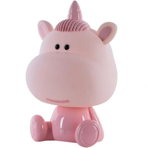 Світильник-нічник LED Unicorn рожевий з акумулятором для дитячої спальної нічник із зарядкою USB