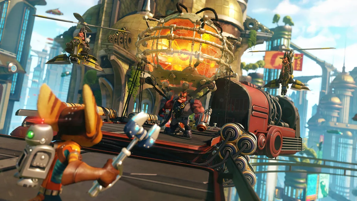 Гра консольна PS4 Ratchet & Clank Blu-ray диск 1 шт Українська обкладинка