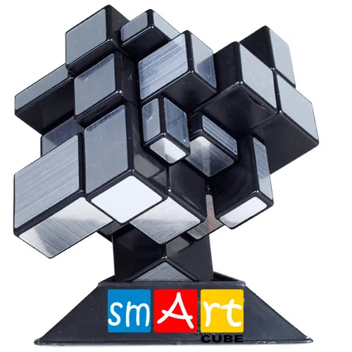 Кубик Рубика Smart Cube Дзеркальний 5х5 Сріблястий Екологічний