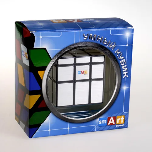 Кубик Рубика Smart Cube Дзеркальний 5х5 Сріблястий Екологічний