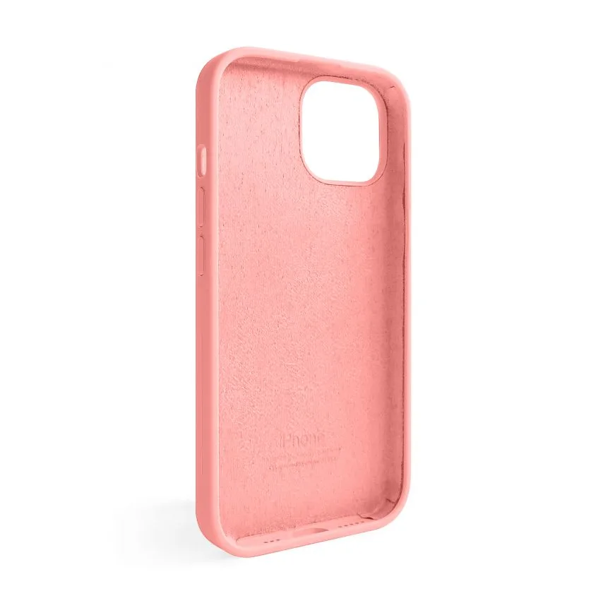 Чохол Silicone Case для Apple iPhone 15 силікон 12 light pink