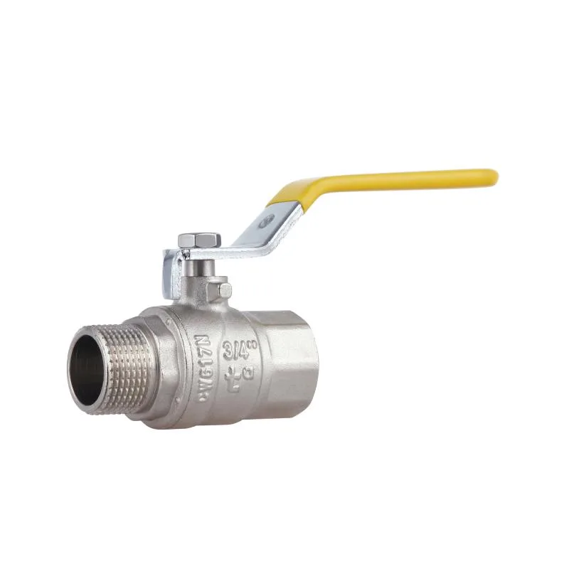 Кран кульовий 3/4" ВЗ для газу латунний Thermo Alliance Forte 25000 циклів