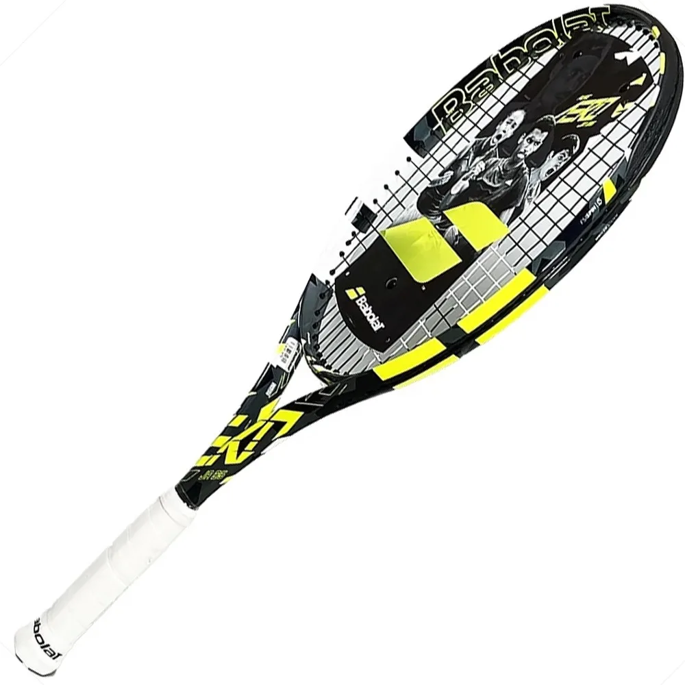 Ракетка Babolat графітова 26 дюймів сірий жовтий