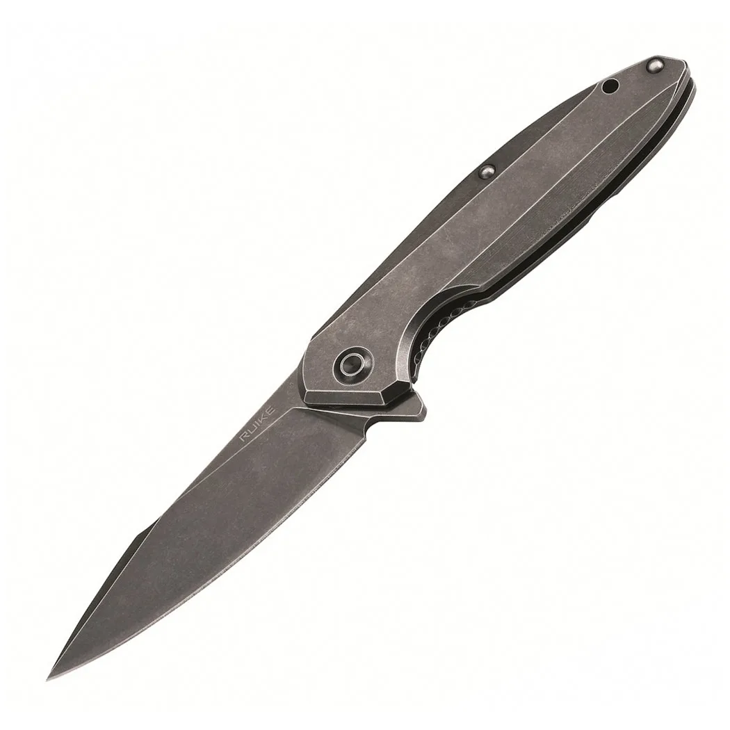 Ніж складаний Ruike 93 мм чорний 14C28N