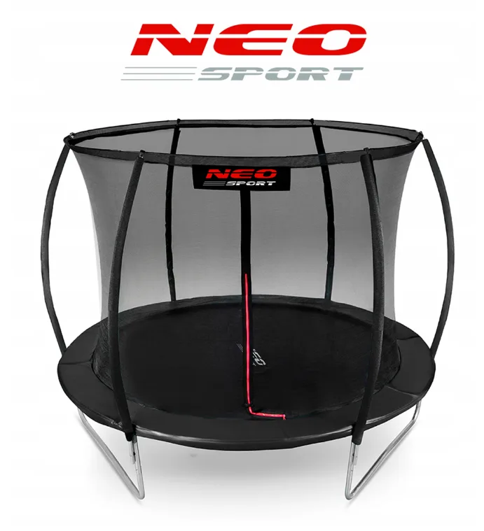 Батут Neo-Sport Premium РР 252 см внутренняя сетка зеленый