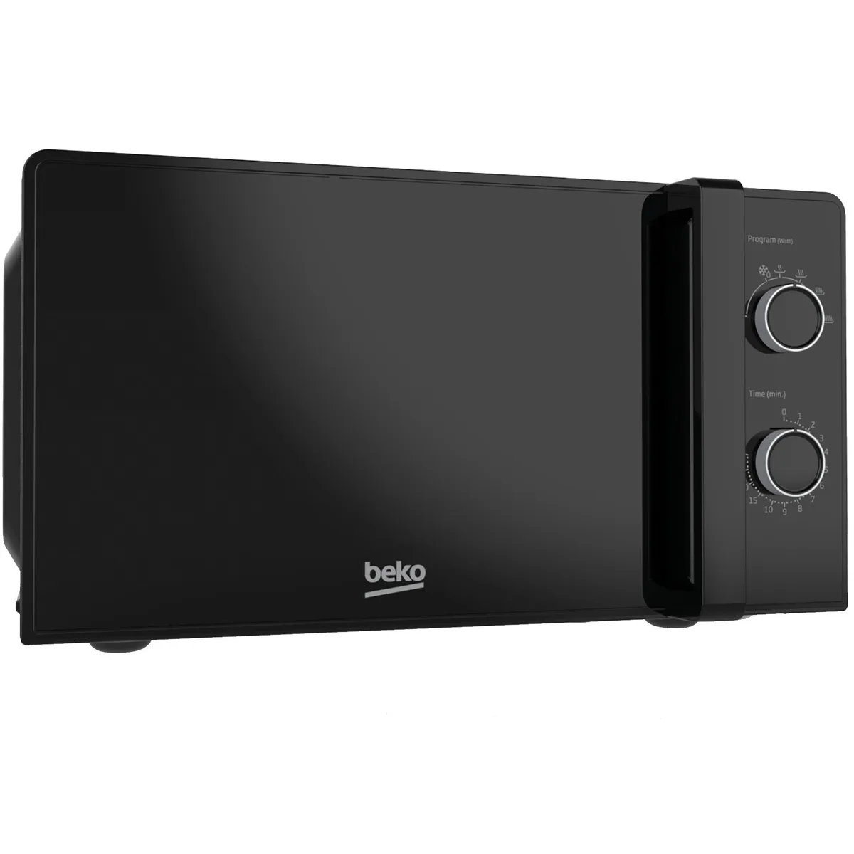 Микроволновая печь Beko, 20 л, механическое управление, 700 Вт, черного цвета