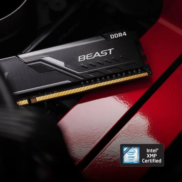 Память ПК Kingston DDR4 32GB KIT (16GBx2) 3600 FURY Beast