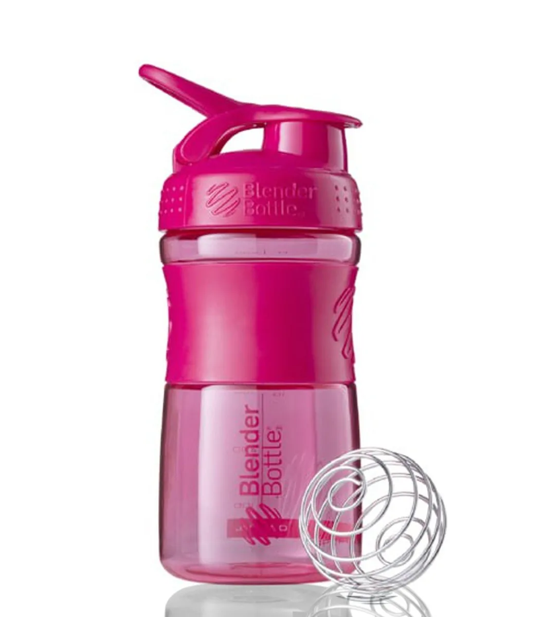 Шейкер спортивний BlenderBottle Tritan 590 мл Рожевий