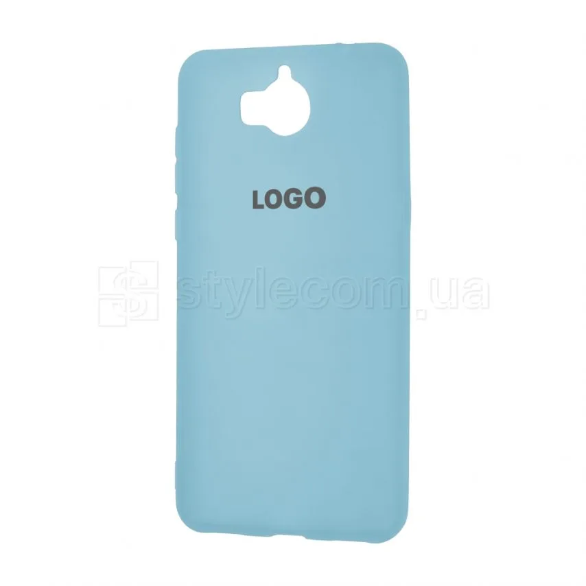Чохол Silicone для Huawei силіконовий синій