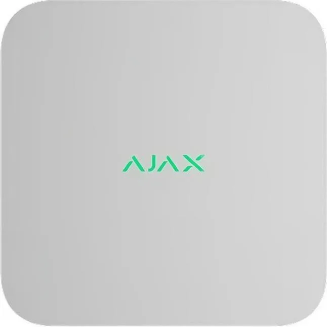 Мережевий відеореєстратор Ajax NVR DC white, 16 каналів, 12V, білий