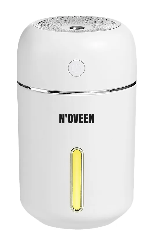 Міні-увлажнювач повітря Noveen USB 200 мл Пластик Білий