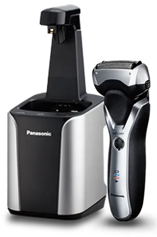 Електрична бритва Panasonic з сітковою системою, 3 бритвені головки, Li-Ion акумулятор, для сухого та вологого гоління, триммер, д