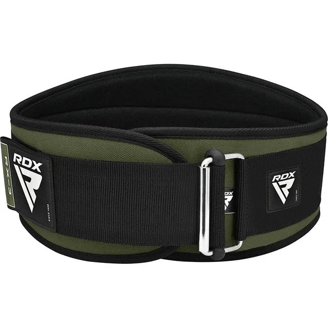 Пояс для важкої атлетики RDX нейлоновий M Army Green