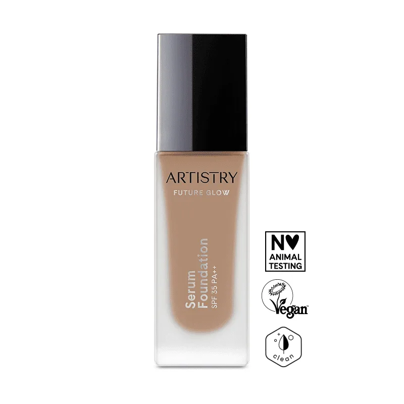 Artistry™ Future Glow™ Тональная основа-сыворотка для лица с SPF 35 PA++ 303 Chestnut Амвей