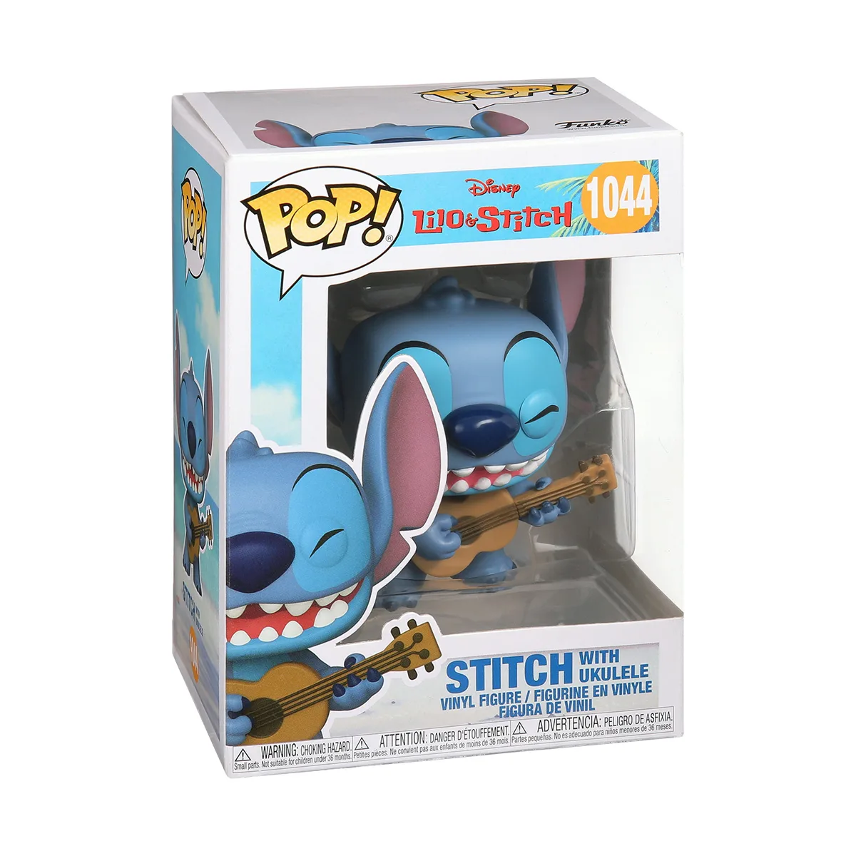 Ігрова фігурка Funko POP! вініл 11,4 см Стіч з укулеле